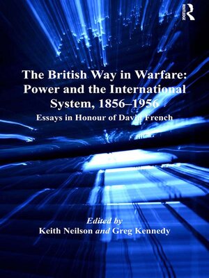 cover image of The British Way in Warfare